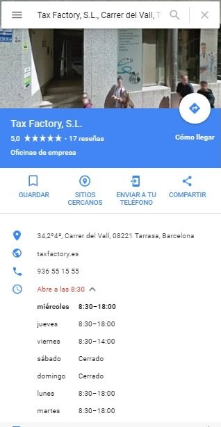 tax factory asesoría laboral barcelona